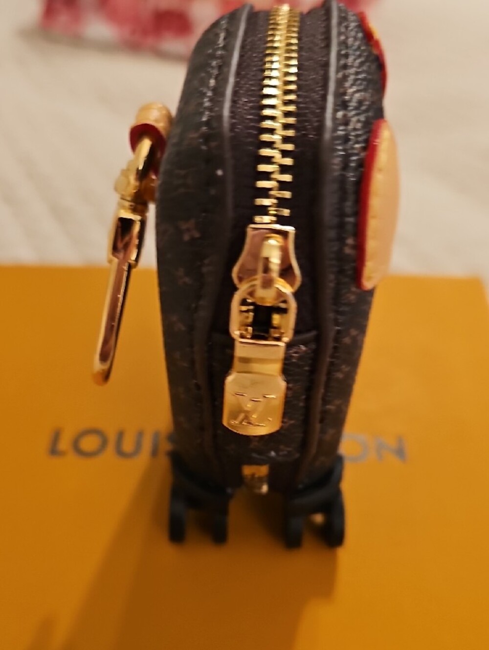 Monogram Horizon Mini Suitcase Bag Charm / Airpod Pouch / Key Pouch - Picture 8 of 9